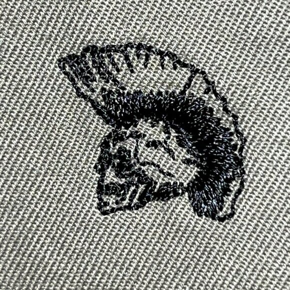 Vintage Men's JUICY COUTURE Skull Mohawk Embroidered Sport Coat Blazer Jacket 40 - Picture 5 of 16